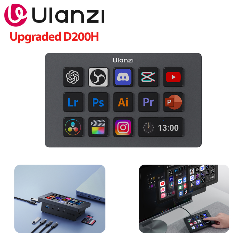 Office Youtuber - Ulanzi D200H Live Streaming Controller 13