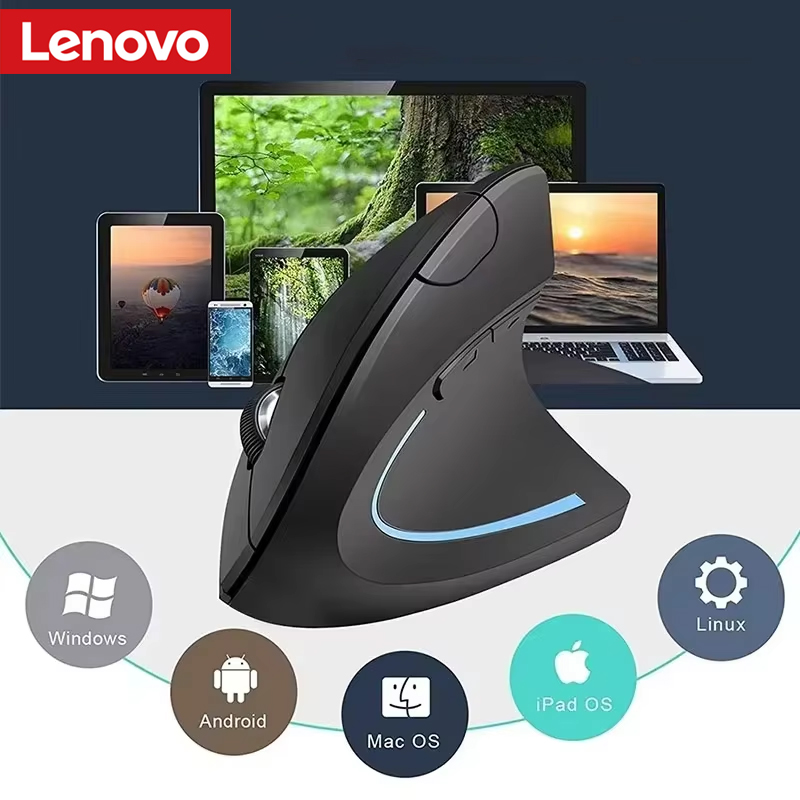 Ergonomic Mouse Vertical - Lenovo Wireless Vertical Mouse Rechargeable Personalised