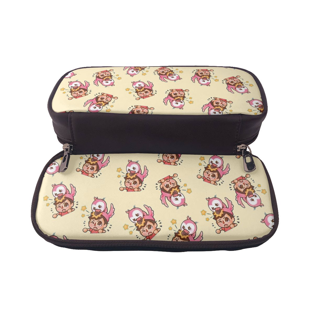 Office Youtuber - Flamingo Youtuber Leather Pencil Case for