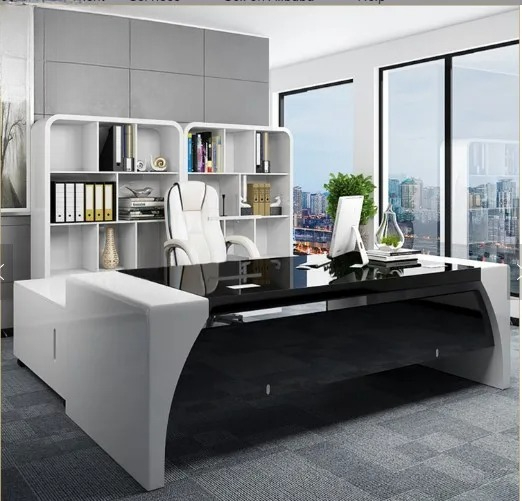 Office Tech Furniture - Custom Modern Design High-Tech Executive CEO