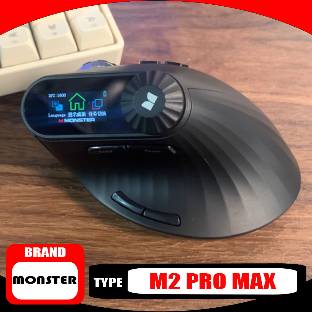 Ergonomic Mouse Vertical - Monster M2 PRO MAX Gaming Mouse
