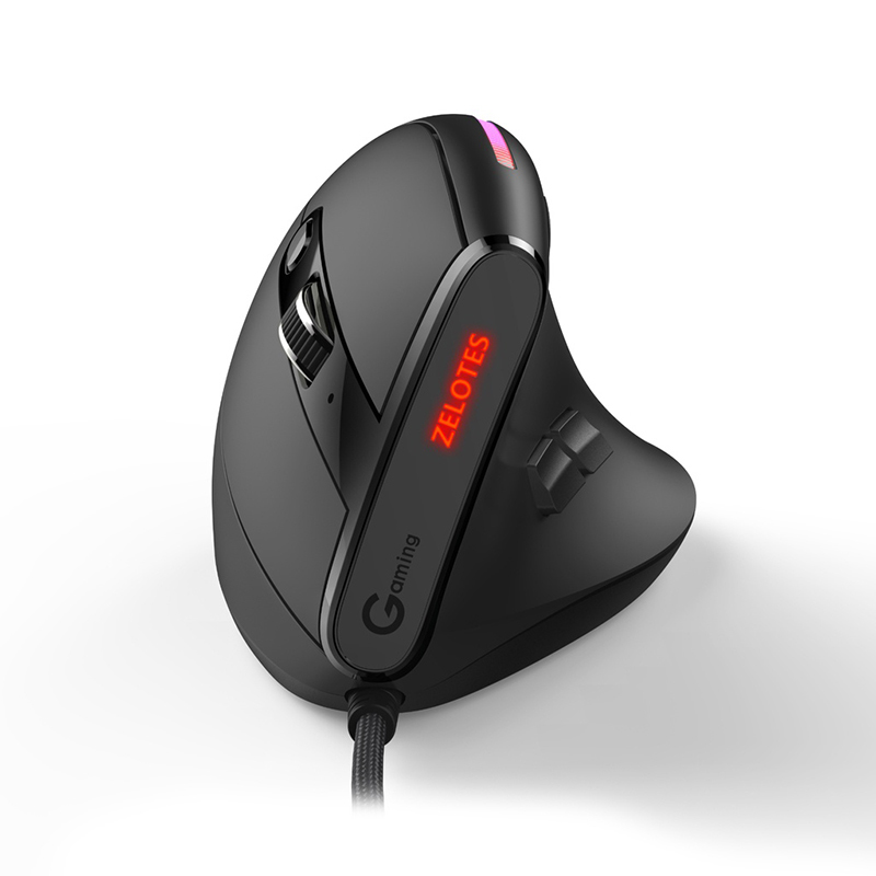 Ergonomic Mouse Vertical - JOMAA Wired Gaming Mouse RGB Vertical