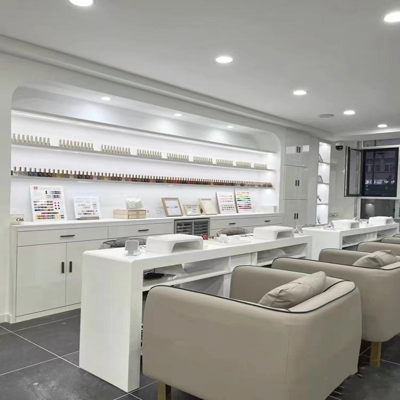 Office Tech Furniture - Mesa De Manicure Armchairs Beautician Reception