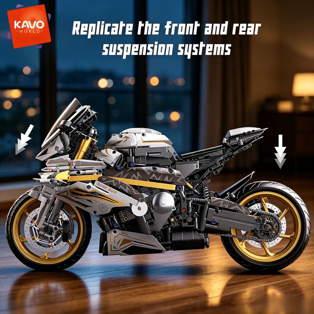 Tech Office Building - KAVOWORLD 1:5 Large Scale Sport Motorcycle