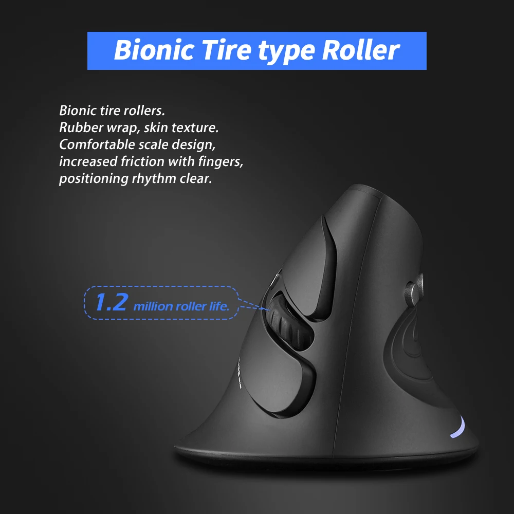 ZELOTES F-17 6 Keys Ergonomic  - đánh giá và giá Ergonomic Mouse Vertical