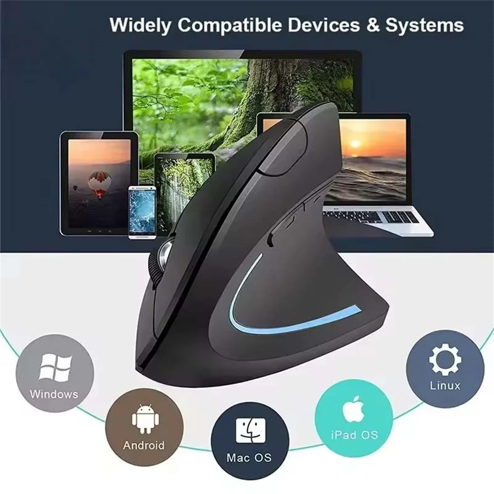 Vertical Mouse Ergonomic 2.4GH - đánh giá và giá Ergonomic Mouse Vertical