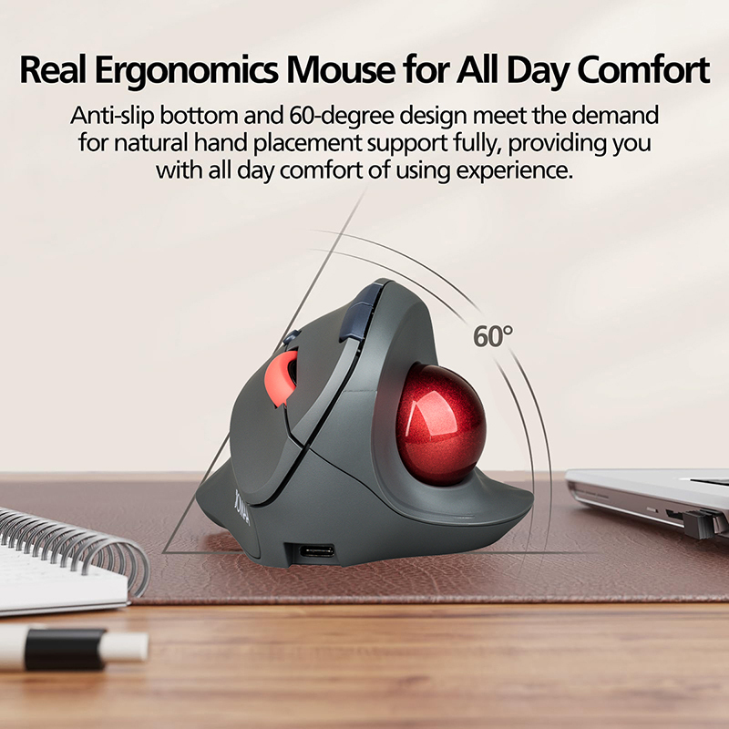 JOMAA Ergonomic Bluetooth5.0 D - đánh giá và giá Ergonomic Mouse Vertical