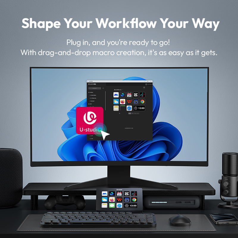 Ulanzi D200 Stream Deck Keyboa - đánh giá và giá Office Youtuber