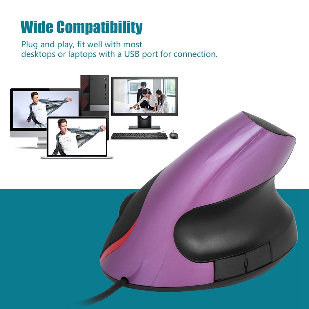 Comfort Grip 1200DPI Vertical  - đánh giá và giá Ergonomic Mouse Vertical