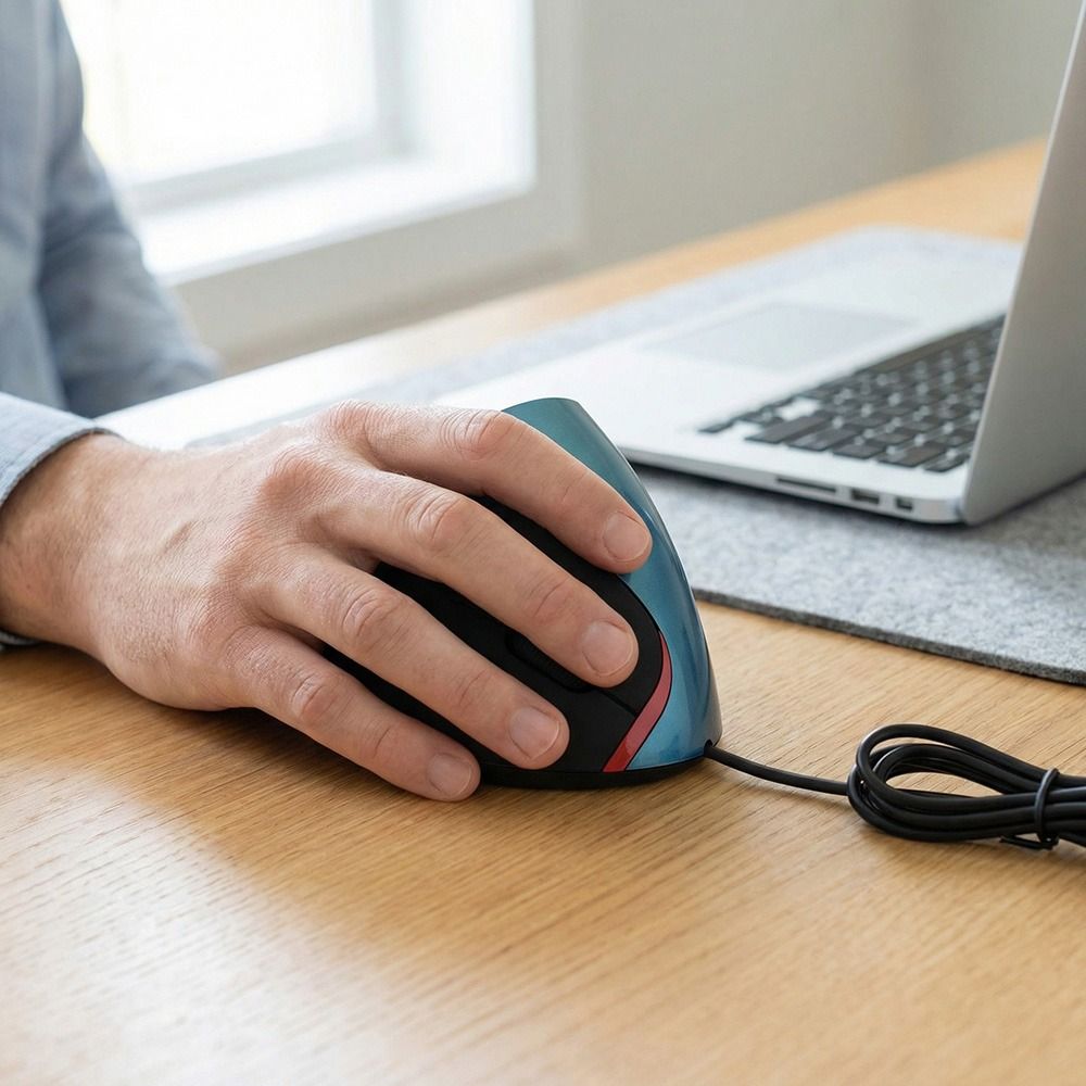 Comfort Grip 1200DPI Vertical  - đánh giá và giá Ergonomic Mouse Vertical