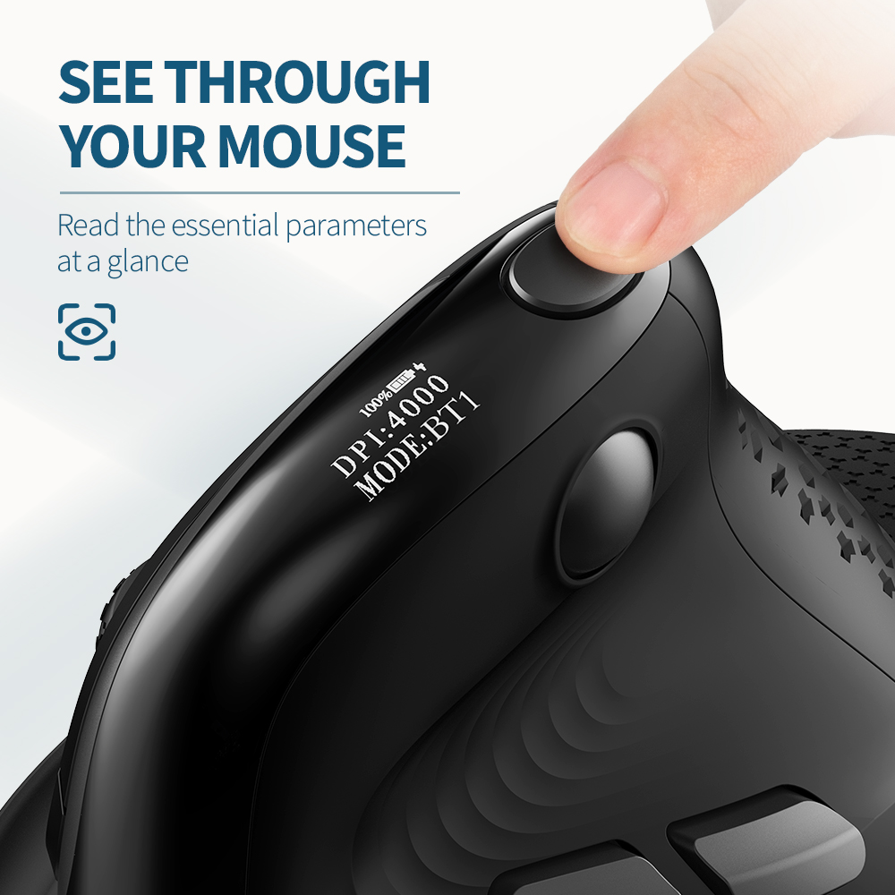 Delux M618XSD Seeker Ergonomic - đánh giá và giá Ergonomic Mouse Vertical