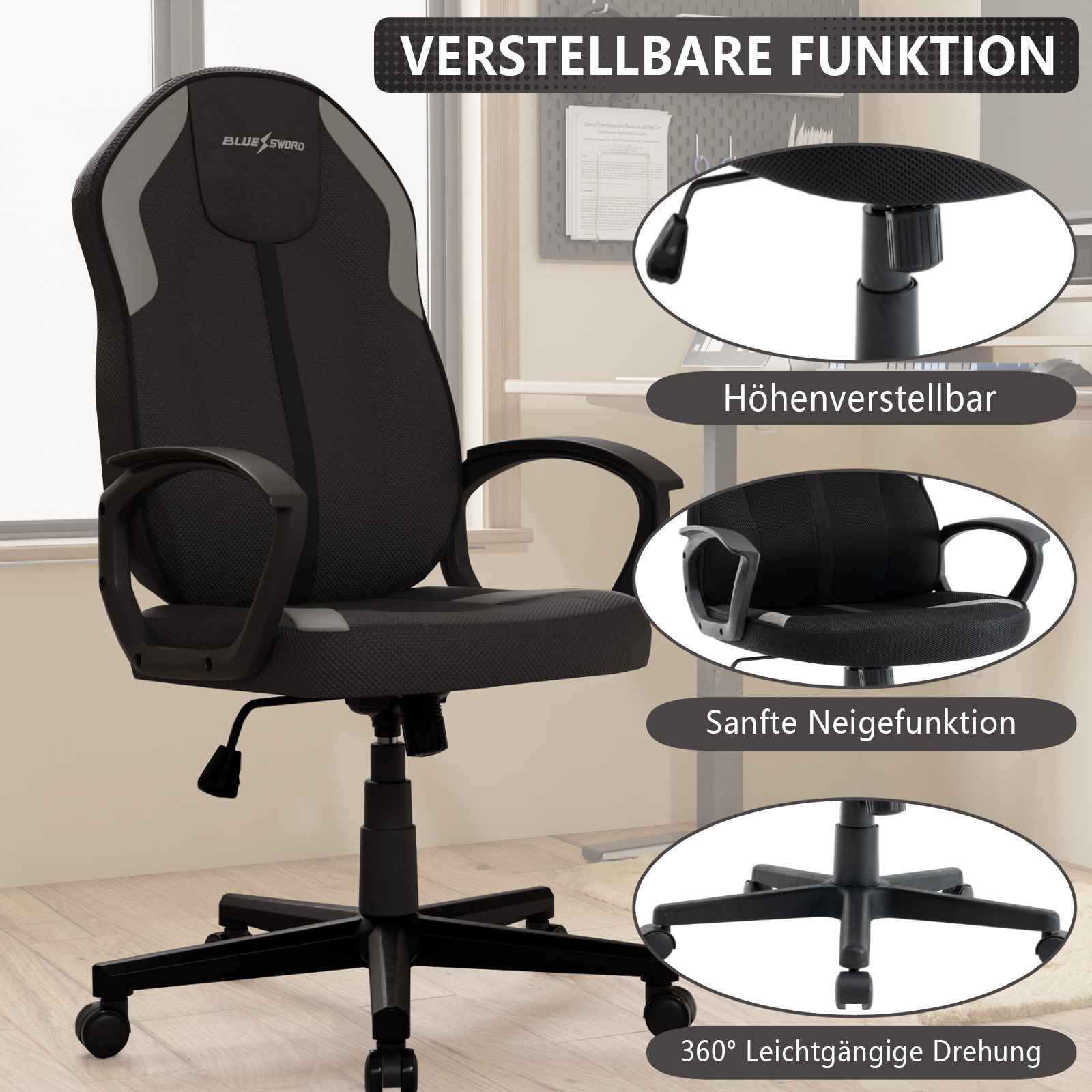 Vigosit Ergonomic Office Chair - đánh giá và giá Office Tech Furniture
