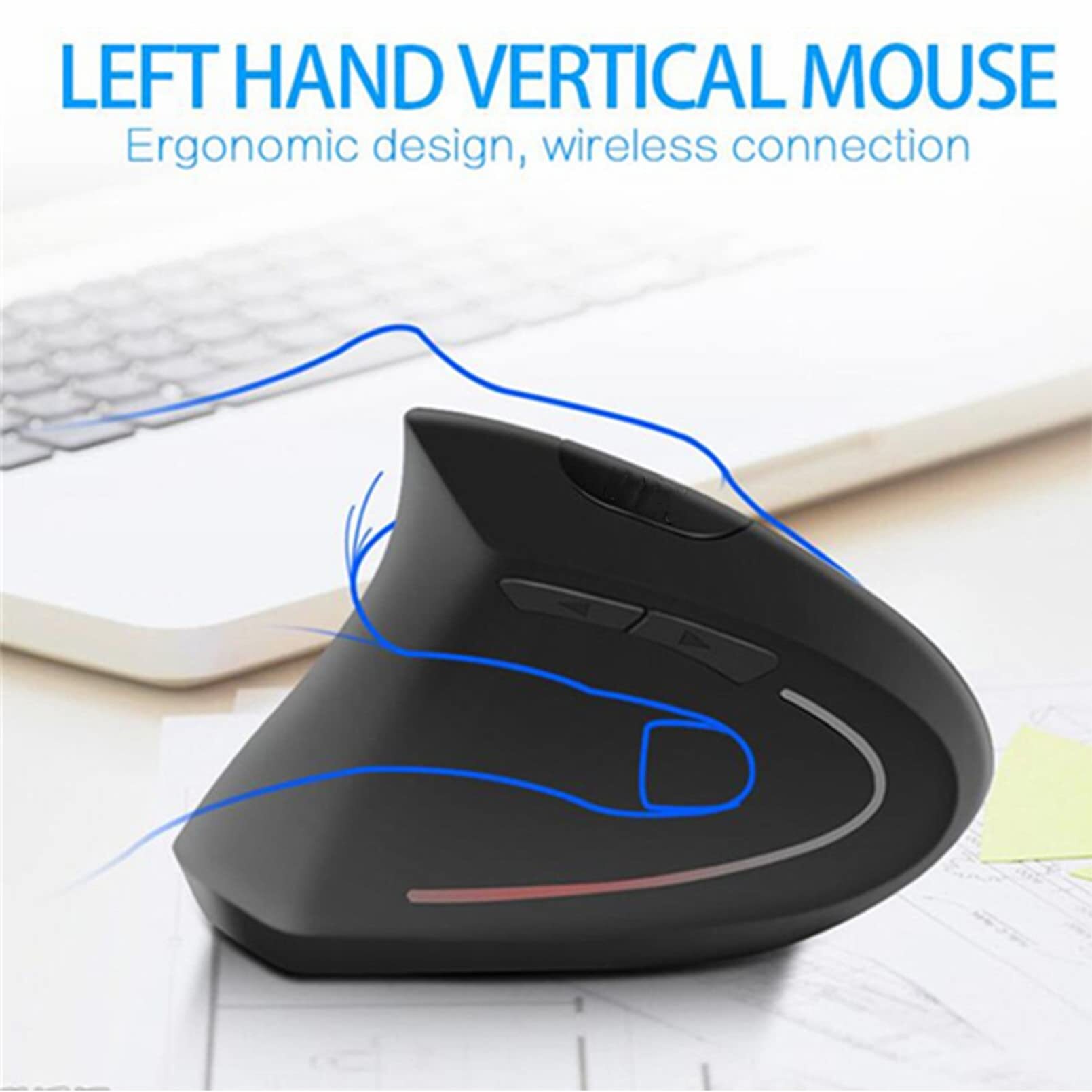 Left Hand Wired Wireless Verti - đánh giá và giá Ergonomic Mouse Vertical