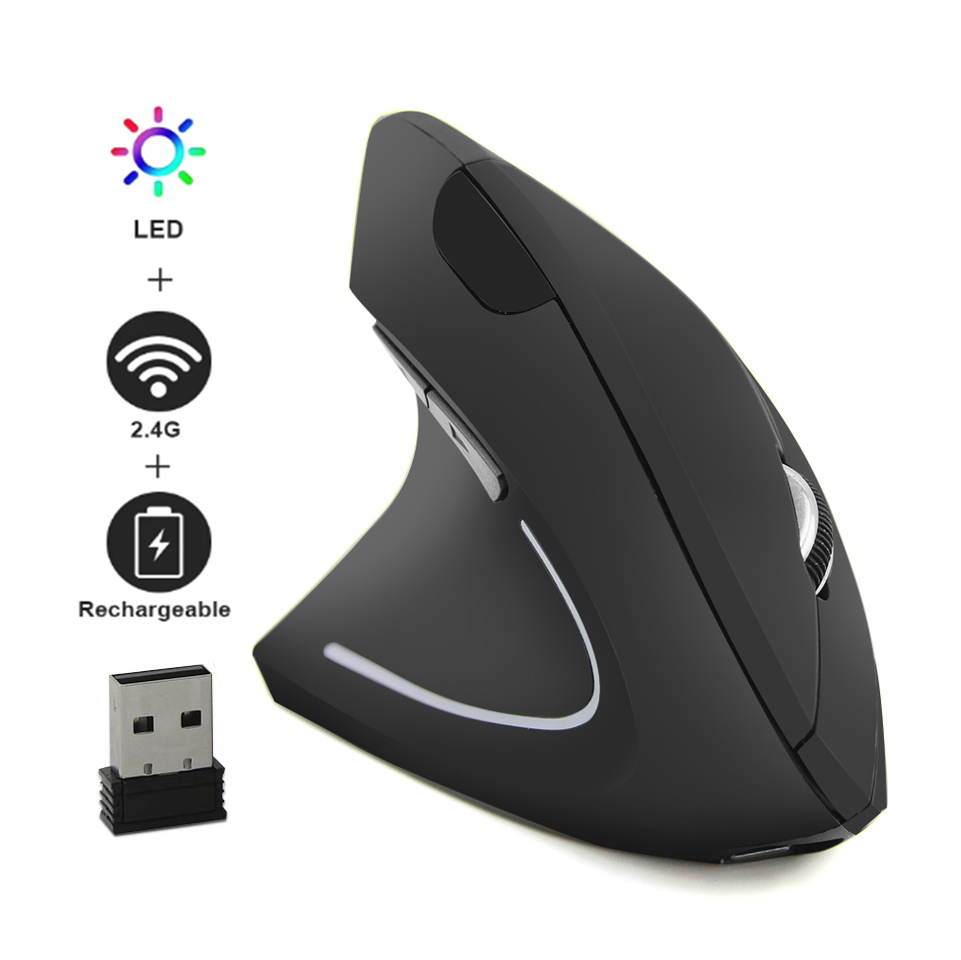 Left Hand Wired Wireless Verti - đánh giá và giá Ergonomic Mouse Vertical