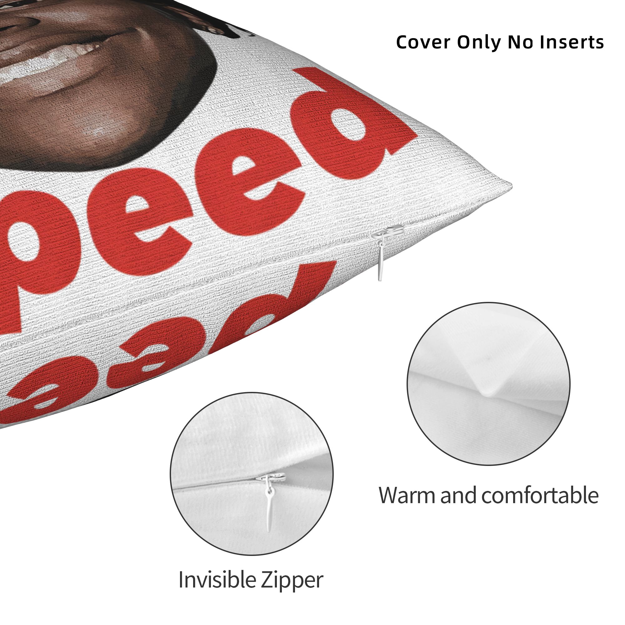 Pillow Cover Funny Ishowspeed  - đánh giá và giá Office Youtuber