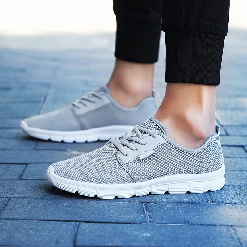 Size Lớn Mùa Hè Thở Nam Sneake - đánh giá và giá Office Tech Outfits