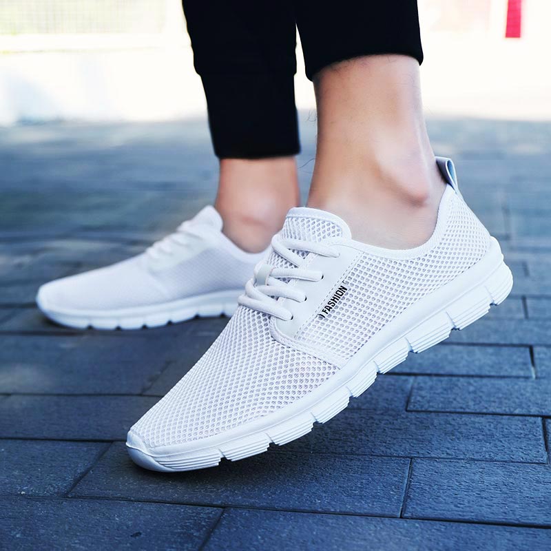 Size Lớn Mùa Hè Thở Nam Sneake - đánh giá và giá Office Tech Outfits